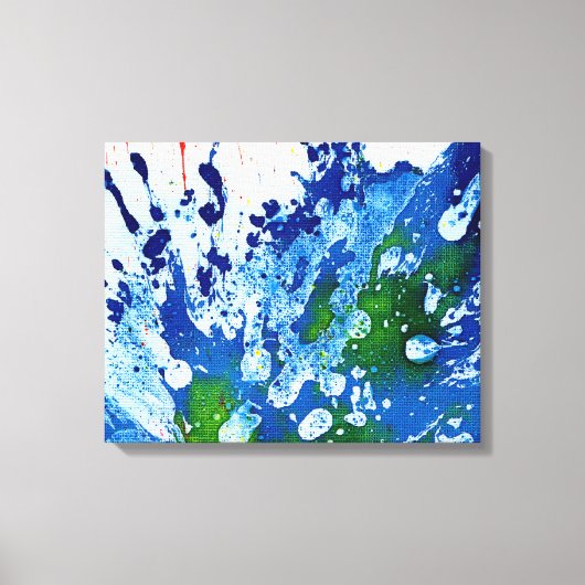 Michael Moffaによる多彩色#14B キャンバスプリント (正面)