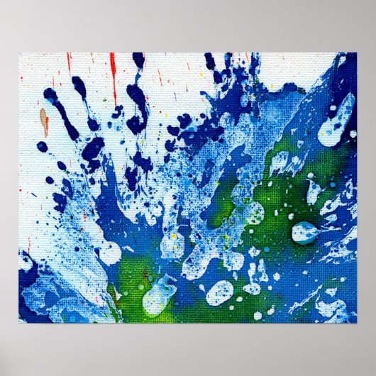 Michael Moffaによる多彩色#14B ポスター (正面)