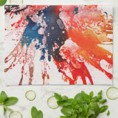 Michael Moffaによる多彩色#15 キッチンタオル (折り畳み)