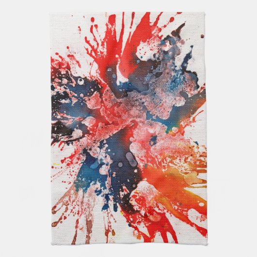 Michael Moffaによる多彩色#15 キッチンタオル (縦)