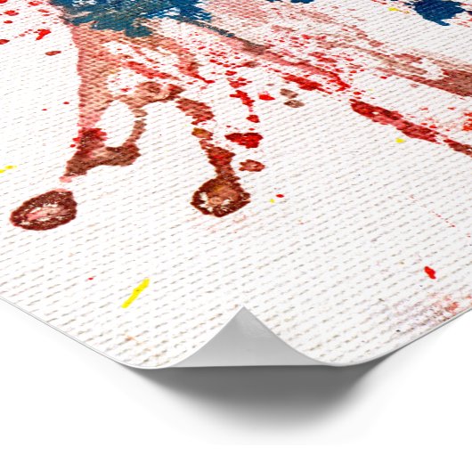 Michael Moffaによる多彩色#15 ポスター (角)