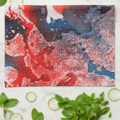 Michael Moffaによる多彩色#15A キッチンタオル (折り畳み)