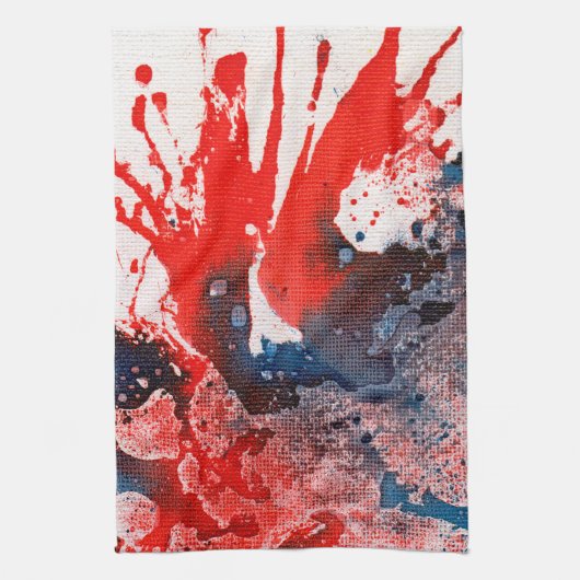 Michael Moffaによる多彩色#15A キッチンタオル (縦)