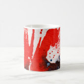 Michael Moffaによる多彩色#15A コーヒーマグカップ (中央)