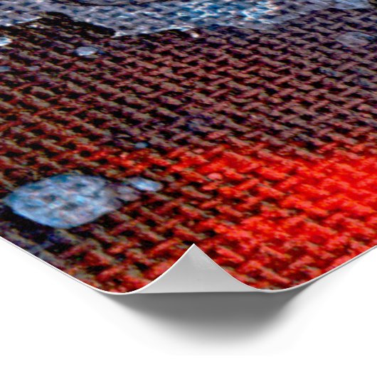 Michael Moffaによる多彩色#15B ポスター (角)