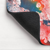 Michael Moffaによる多彩色#15B マウスパッド (コーナー)