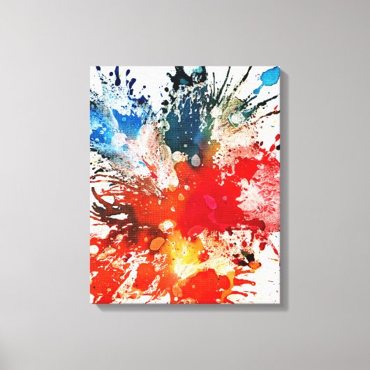 Michael Moffaによる多彩色#16 キャンバスプリント (正面)