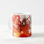 Michael Moffaによる多彩色#16 コーヒーマグカップ (正面左)