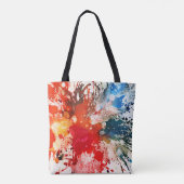 Michael Moffaによる多彩色#16 トートバッグ (裏面)