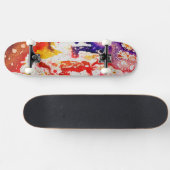 Michael Moffaによる多彩色#1A スケートボード (横)
