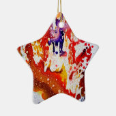 Michael Moffaによる多彩色#1A セラミックオーナメント (右)