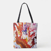 Michael Moffaによる多彩色#1A トートバッグ (裏面)