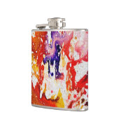 Michael Moffaによる多彩色#1A フラスク (左)