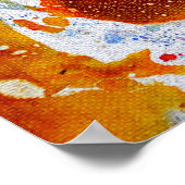 Michael Moffaによる多彩色#1a ポスター (角)