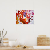 Michael Moffaによる多彩色#1a ポスター (キッチン)