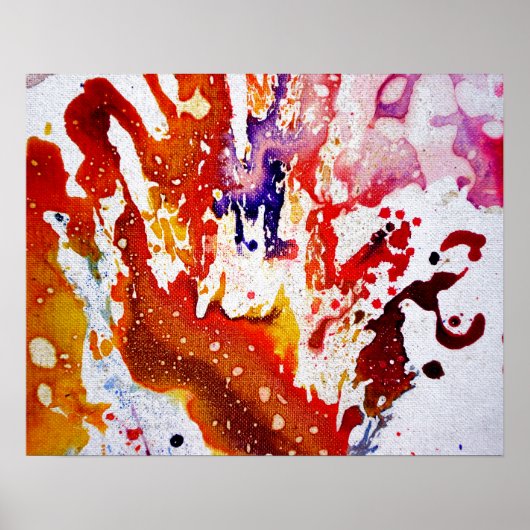 Michael Moffaによる多彩色#1a ポスター (正面)