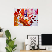 Michael Moffaによる多彩色#1a ポスター (ホームオフィス)