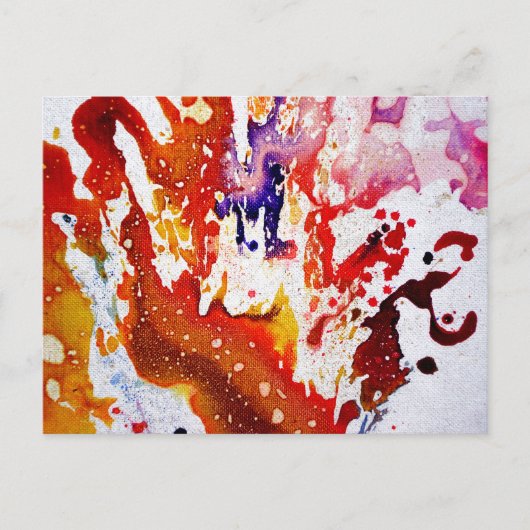 Michael Moffaによる多彩色#1A ポストカード (正面)