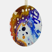 Michael Moffaによる多彩色#1B セラミックオーナメント (右)