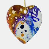 Michael Moffaによる多彩色#1B セラミックオーナメント (右)