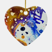 Michael Moffaによる多彩色#1B セラミックオーナメント (裏面)