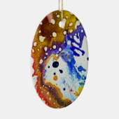 Michael Moffaによる多彩色#1B セラミックオーナメント (右)