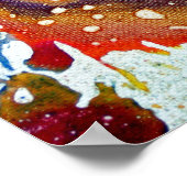 Michael Moffaによる多彩色#1B ポスター (角)