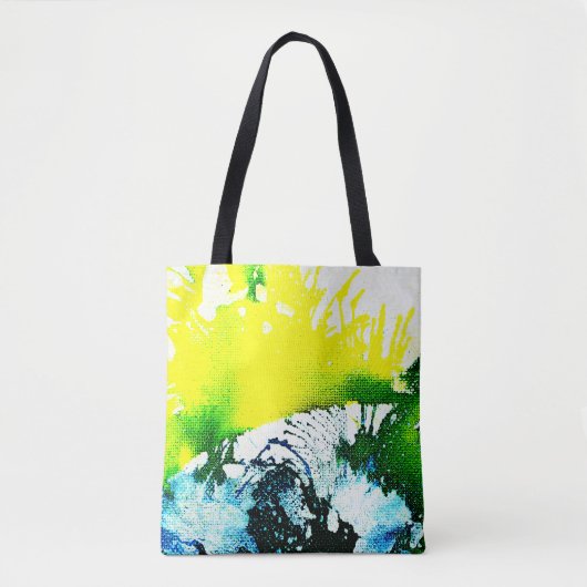 Michael Moffaによる多彩色#2A トートバッグ (正面)