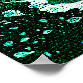 Michael Moffaによる多彩色#2A ポスター (角)