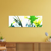 Michael Moffaによる多彩色#2B キャンバスプリント (インサイチュ (リビング))