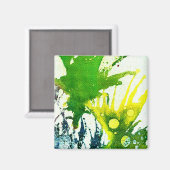 Michael Moffaによる多彩色#2B マグネット (正面/裏面)