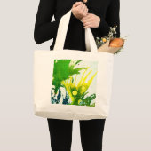Michael Moffaによる多彩色#2B ラージトートバッグ (正面(商品))
