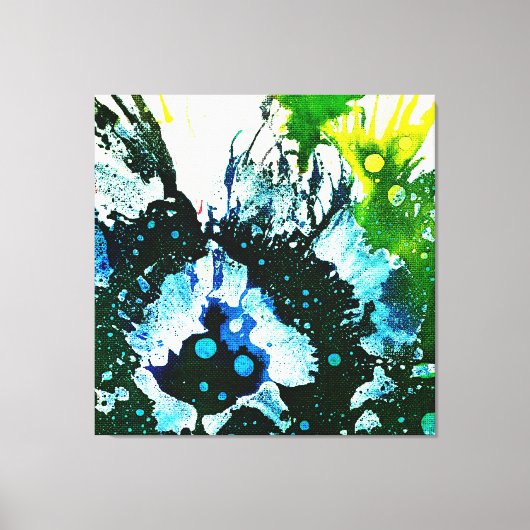 Michael Moffaによる多彩色#2C キャンバスプリント (正面)