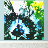 Michael Moffaによる多彩色#2C キャンバスプリント (インサイチュ (ウッドフロア))