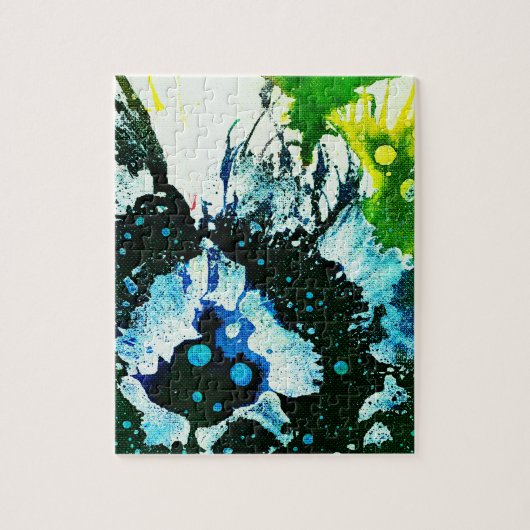 Michael Moffaによる多彩色#2C ジグソーパズル (縦)