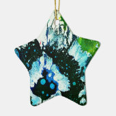 Michael Moffaによる多彩色#2C セラミックオーナメント (左)