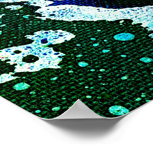 Michael Moffaによる多彩色#2C ポスター (角)