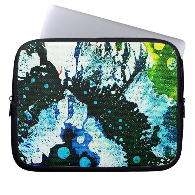 Michael Moffaによる多彩色#2C ラップトップスリーブ (正面)