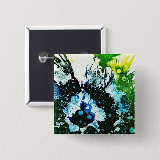 Michael Moffaによる多彩色#2C 缶バッジ (正面&裏面)