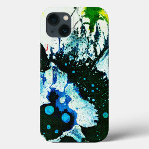 Michael Moffaによる多彩色#2C iPhone 13ケース