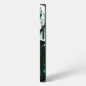 Michael Moffaによる多彩色#2C iPhoneケース (左側面)