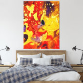 Michael Moffaによる多彩色#3 キャンバスプリント (インサイチュ (寝室))