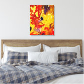 Michael Moffaによる多彩色#3 キャンバスプリント (インサイチュ (寝室))