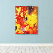 Michael Moffaによる多彩色#3 キャンバスプリント (インサイチュ (ウッドフロア))