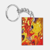 Michael Moffaによる多彩色#3 キーホルダー (正面左)