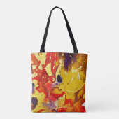 Michael Moffaによる多彩色#3 トートバッグ (裏面)