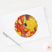 Michael Moffaによる多彩色#3 ラウンドシール (封筒)