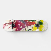 Michael Moffaによる多彩色#4 スケートボード (横)