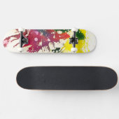 Michael Moffaによる多彩色#4 スケートボード (横)