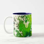 Michael Moffaによる多彩色#4 ツートーンマグカップ (左)